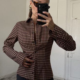 Cotton Blend İspanyol Güncel Kum Saati Model Gömlek
