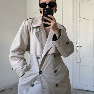 Alman Üretim İçi Polar Kaplama 3 Mevsim Trenchcoat