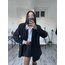Joseph Janard Tasarımcı İmzalı %45 Yün Stripe Blazer