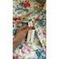 %100 Cotton Denim Dokuma Floral Harlem Pantolon