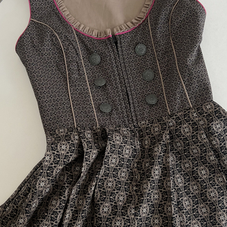 Gina Benotti İtalyan Tasarımcı İmzalı Exclusive %100 Cotton Korsajlı Elbise