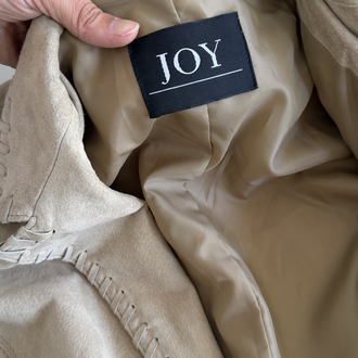 Joy Germany %100 Gerçek Süet Deri Ultra Soft Ceket