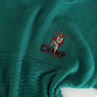 Champ İngiliz İşleme Detaylı Koleksiyonluk Figürlü Kazak