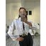 Park Lane Orjinal Victorian Güpür Detaylı Satin Touch Bluz