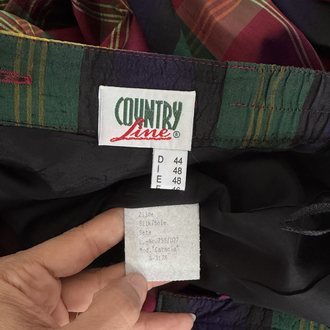 Country Line %100 İpek Avusturya Bavyera Etek