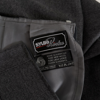 Stylo Rocks Tasarımcı İmzalı %100 Yün Kaşe Exclusive Etek (Kemersiz)