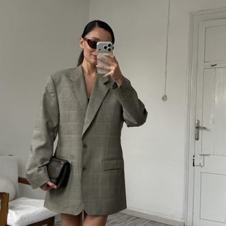 Paco Rabbane Paris %100 Yün Dokuma Exclusive Unisex Blazer