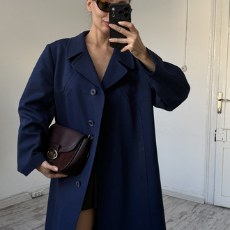 Adler Qualitat Trevira Exclusive Dokuma Trenchcoat
