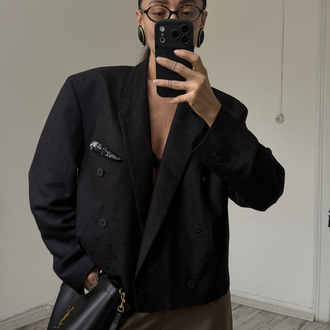 Ben Venuto İtalyan Smokin Crop Premium Blazer