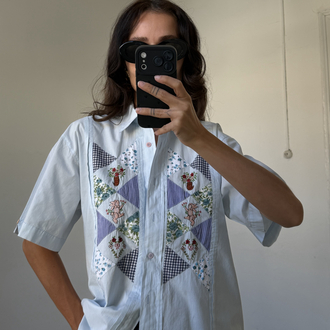 Blue Parrot %100 Cotton Koleksiyonluk Gömlek