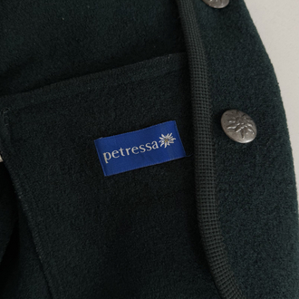 Petressa %100 Yün Çift Dokuma Exclusive Seri Midi Kaban