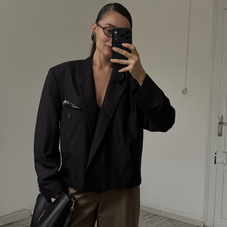 Ben Venuto İtalyan Smokin Crop Premium Blazer