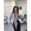 Hand Tailored Silky Touch Alman Seri Yaka Detaylı Bluz