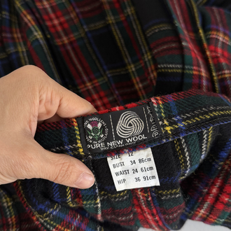Fine Woollens %100 Yün Orjinal İskoç Exclusive Seri Etek