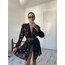 Metalik Lurex İşleme Alman Üretim Maxi Kimono