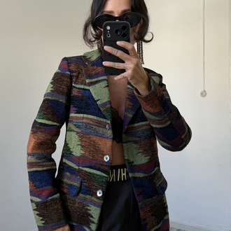 DW Shop Hollanda Menşeili Orj. El Dokuma Exclusive Blazer