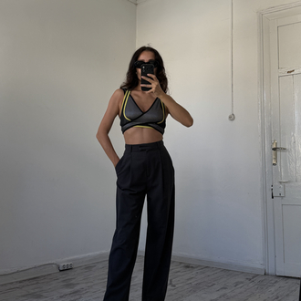 Alexander Wang H&M İş Birliği Spor Crop Bluz