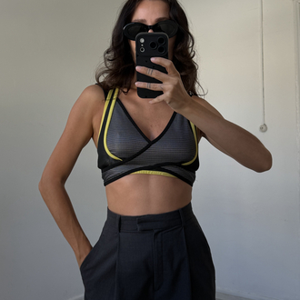 Alexander Wang H&M İş Birliği Spor Crop Bluz