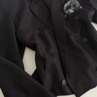 Ben Venuto İtalyan Smokin Crop Premium Blazer