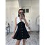 Maxi Yaka Fransız Petit Premium Elbise