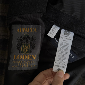 %100 Lama (Alpaka) Tüyü Nadir Parça Exclusive Kaşe Kaban