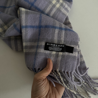 Burberry London %100 Kaşmir İngiliz Üretim Atkı