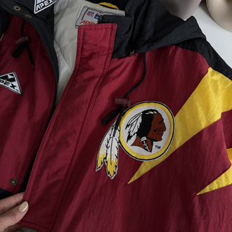 Orjinal NFL Red Skins İçi Kapitone Kaplama Dolgulu Unisex Mont