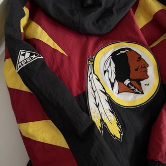 Orjinal NFL Red Skins İçi Kapitone Kaplama Dolgulu Unisex Mont