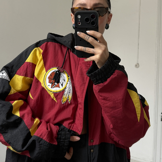 Orjinal NFL Red Skins İçi Kapitone Kaplama Dolgulu Unisex Mont