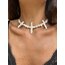 Nadir Bulunan Barok İnci Choker Kolye