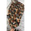 70s Dönem Floral Print Maxi Boy Premium Etek