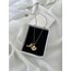 İnci ve Yunus Detaylı 18k Gold Pl. Premium Kolye