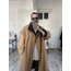 Barisal Germany Microseta Süet Dokulu Premium Trenchcoat