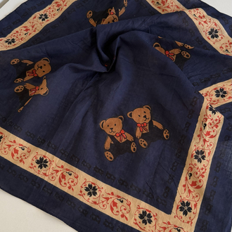 Teddy Bear 90s Alman %100 Cotton Fular