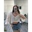 Diolen Cotton Blend Alman Üretim Crop Bavyera Bluz