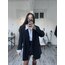 Joseph Janard Tasarımcı İmzalı %45 Yün Stripe Blazer