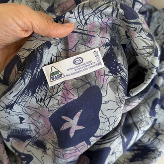 New Fast Germany %100 İpek (Taşlanmış) Maxi Kimono (Uzun) Gömlek