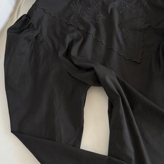 Orjinal Victorian Cotton Blend İşleme Detaylı Bluz