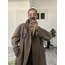 Burberry London Çift Taraflı Giyilebilir Unisex Tenchcoat/Yün Kaban