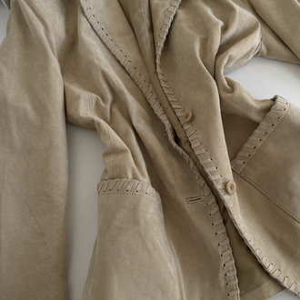 Joy Germany %100 Gerçek Süet Deri Ultra Soft Ceket
