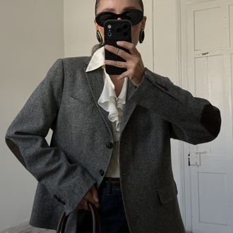 Gant USA %100 Saf Yün Orjinal Kaşe Premium Seri Blazer