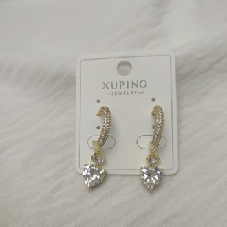 Çelik Xuping Taşlı küpe