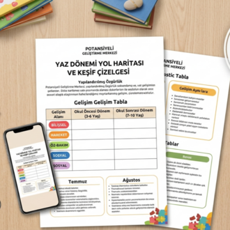 80 Günlük Yaz Dönemi Yol Haritası ve Keşif Çizelgesi | Adım Adım Aile Rehberi (PDF İndir)