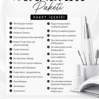 Nail Expert Online eğitim STANDART
