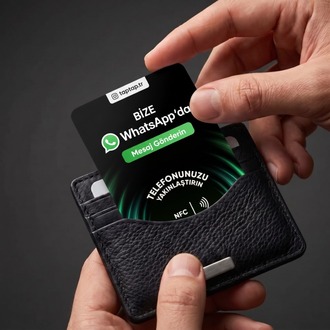 3'Lü NFC Kartvizit - Avantajlı Paket (Cüzdan Boy)