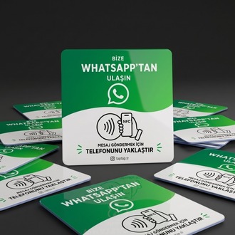 5'Li Whatsapp NFC Kartı