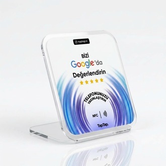 10'lu Google NFC Yorum Kartı