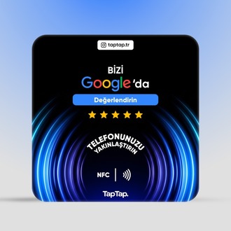 Google NFC Yorum Kartı