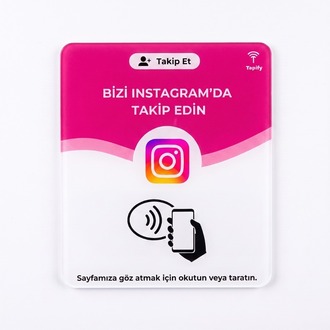 Instagram NFC Kartı