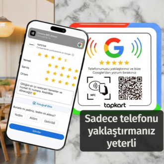 Google Yorumları Plaketi